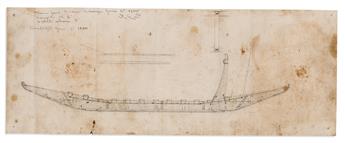 (ARCTIC.) Robert E. Peary. His designs for a transport sledge built and used on his Greenland expedition.                                        